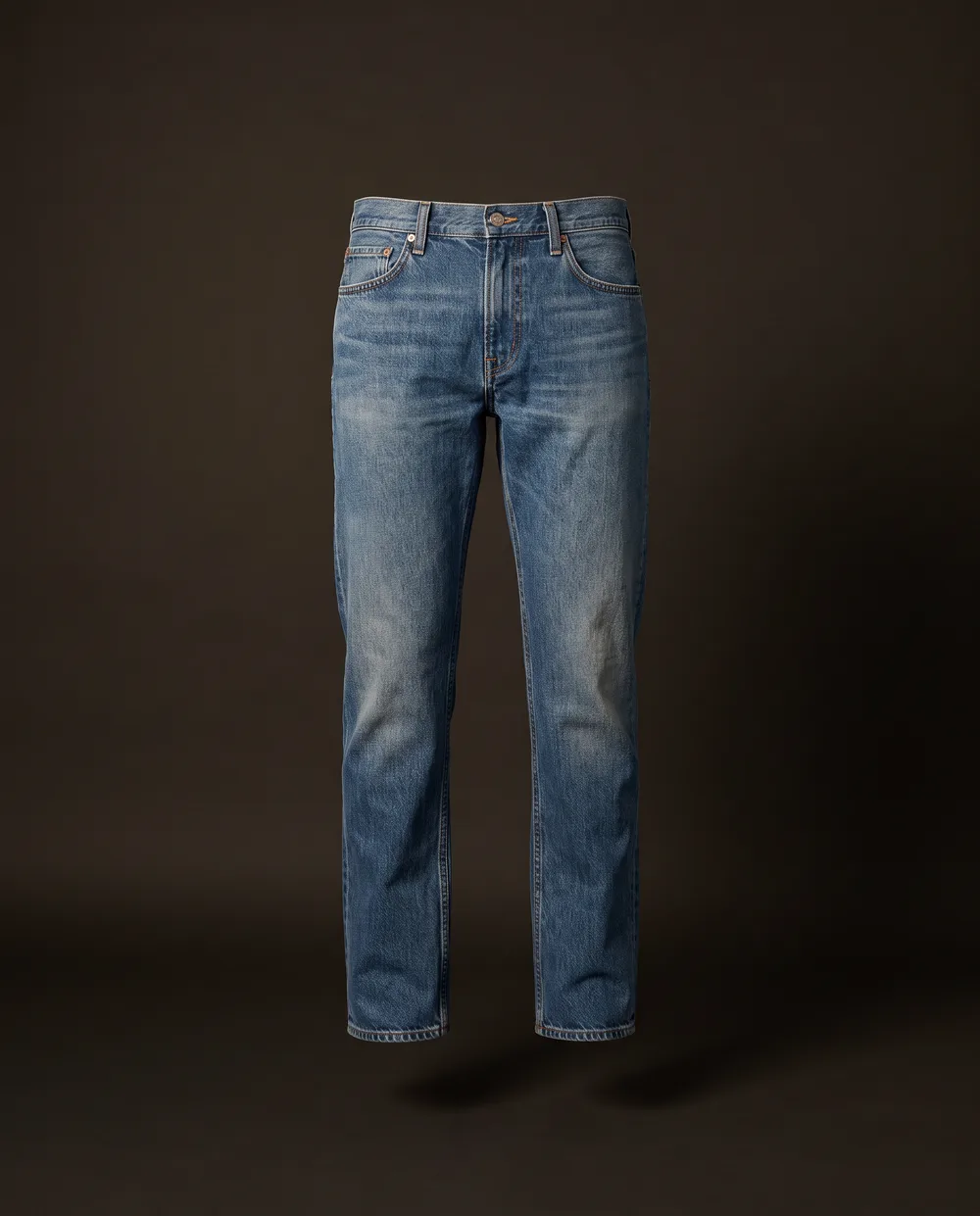 Levi's straight-leg jeans